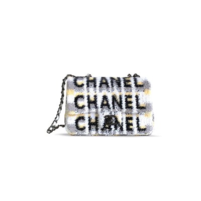 CHANEL CLASSIC 11.12 HANDBAG 392461 (20*10*7cm)